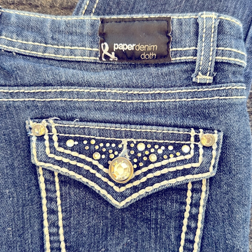 Paper Denim & Cloth Girl Jeans Size 14 - Picture 3 of 4